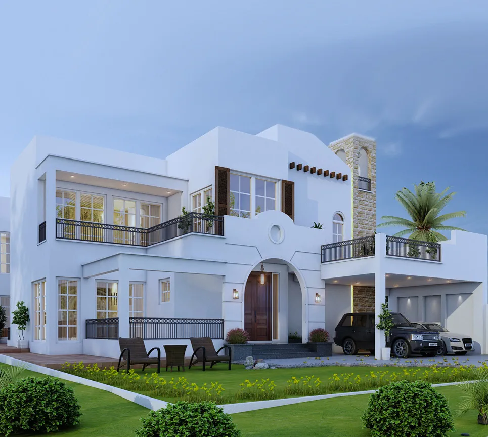 Architectural design visualization from the Planet Builders commercial project portfolio